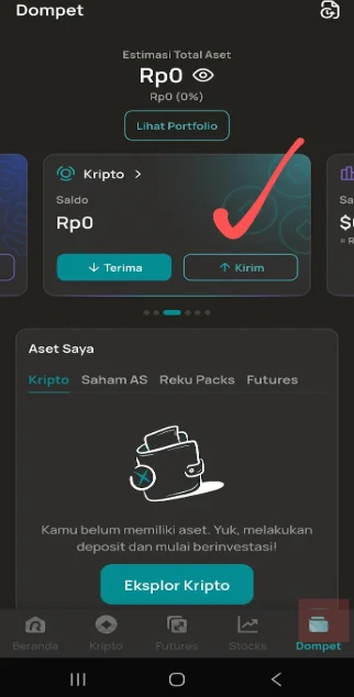 Dompet Reku - Pilih Kripto
